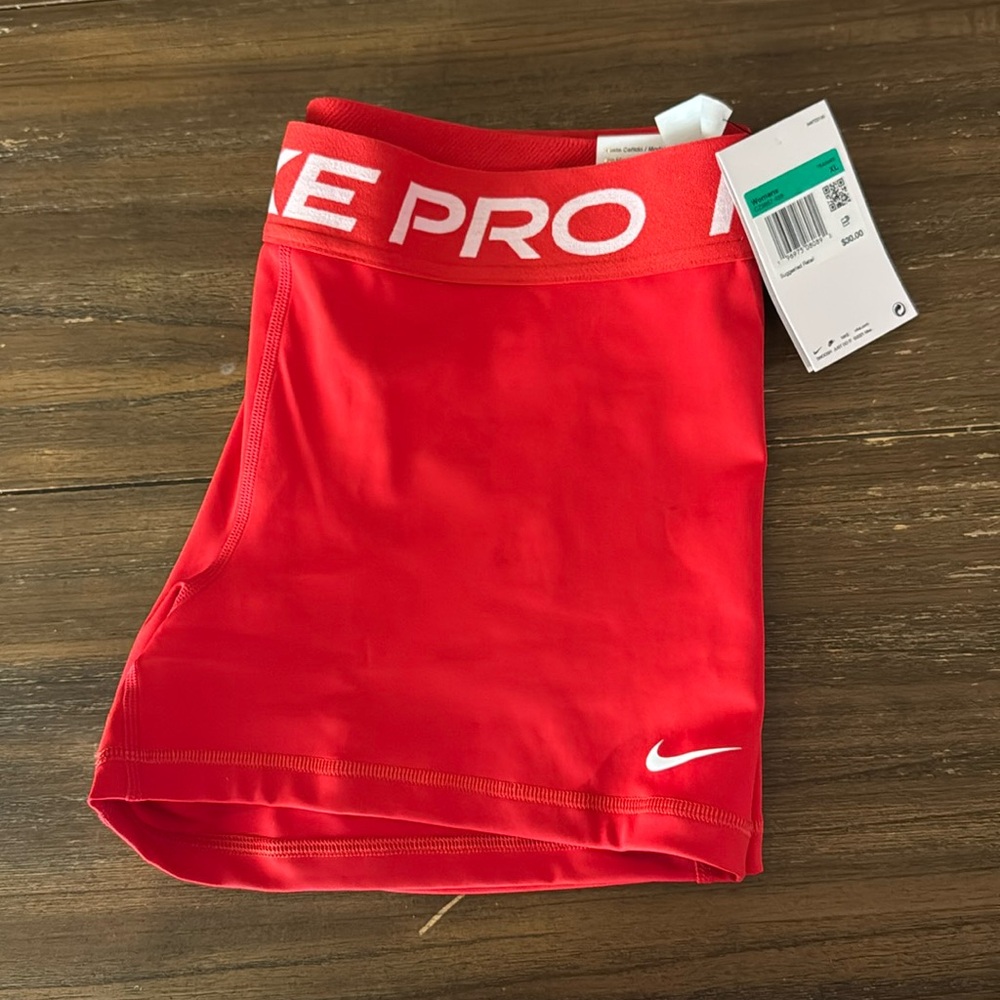 Nike Pro Women’s University Red $24
